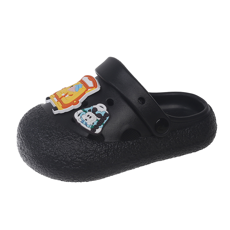 Детские тапочки с противоскользящей, противоударной и дышащей подошвой BOBDOG, черный
Детские тапочки с противоскользящей, противоударной и дышащей подошвой BOBDOG, черный