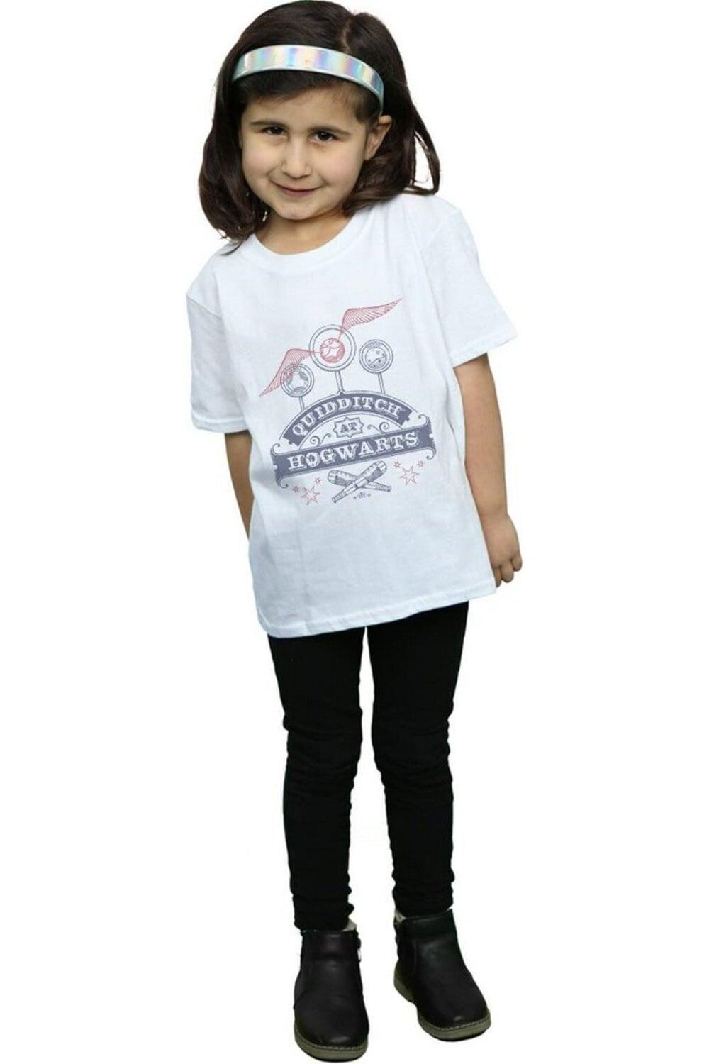 Хлопковая футболка для квиддича в Хогвартсе Harry Potter, белый
Хлопковая футболка для квиддича в Хогвартсе Harry Potter, белый