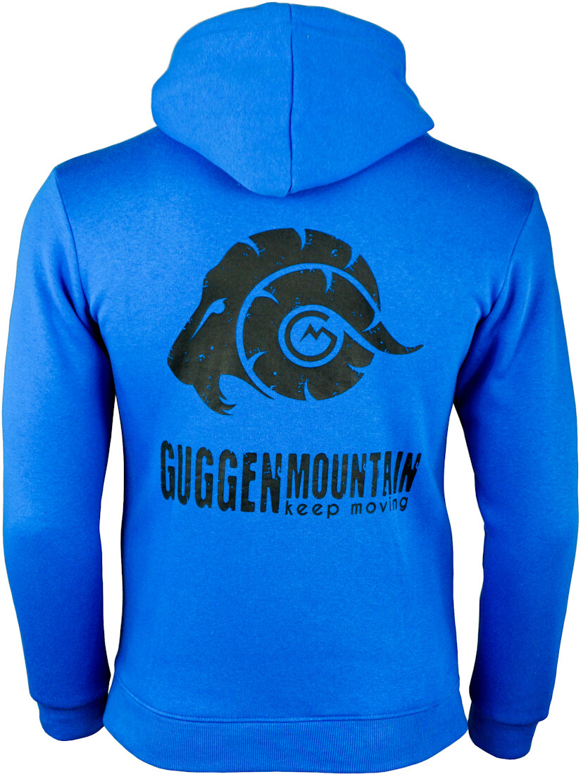 Толстовка GUGGEN MOUNTAIN Hoodie Uni, синий 
Толстовка GUGGEN MOUNTAIN Hoodie Uni, синий