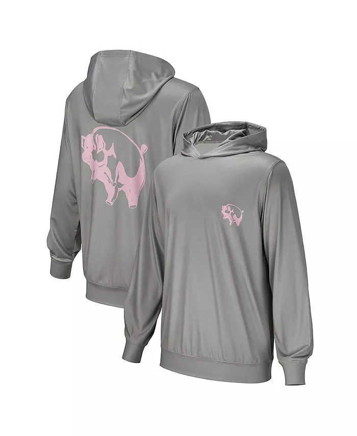 Мужская и женская серая толстовка с капюшоном Pink Floyd Pigs Section 119
Мужская и женская серая толстовка с капюшоном Pink Floyd Pigs Section 119