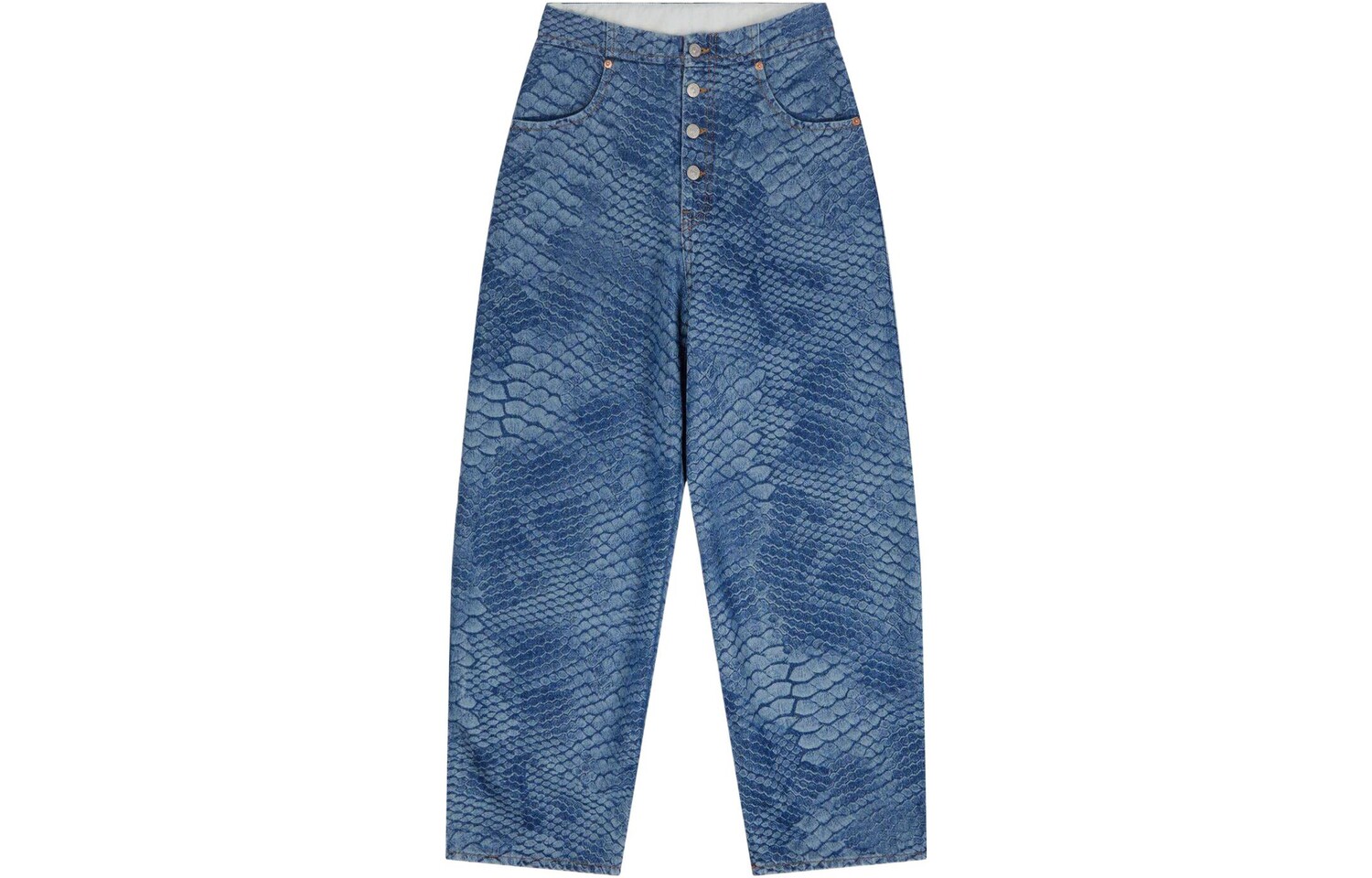 Джинсы женские Mm6 Maison Margiela с узором, синий
Джинсы женские Mm6 Maison Margiela с узором, синий