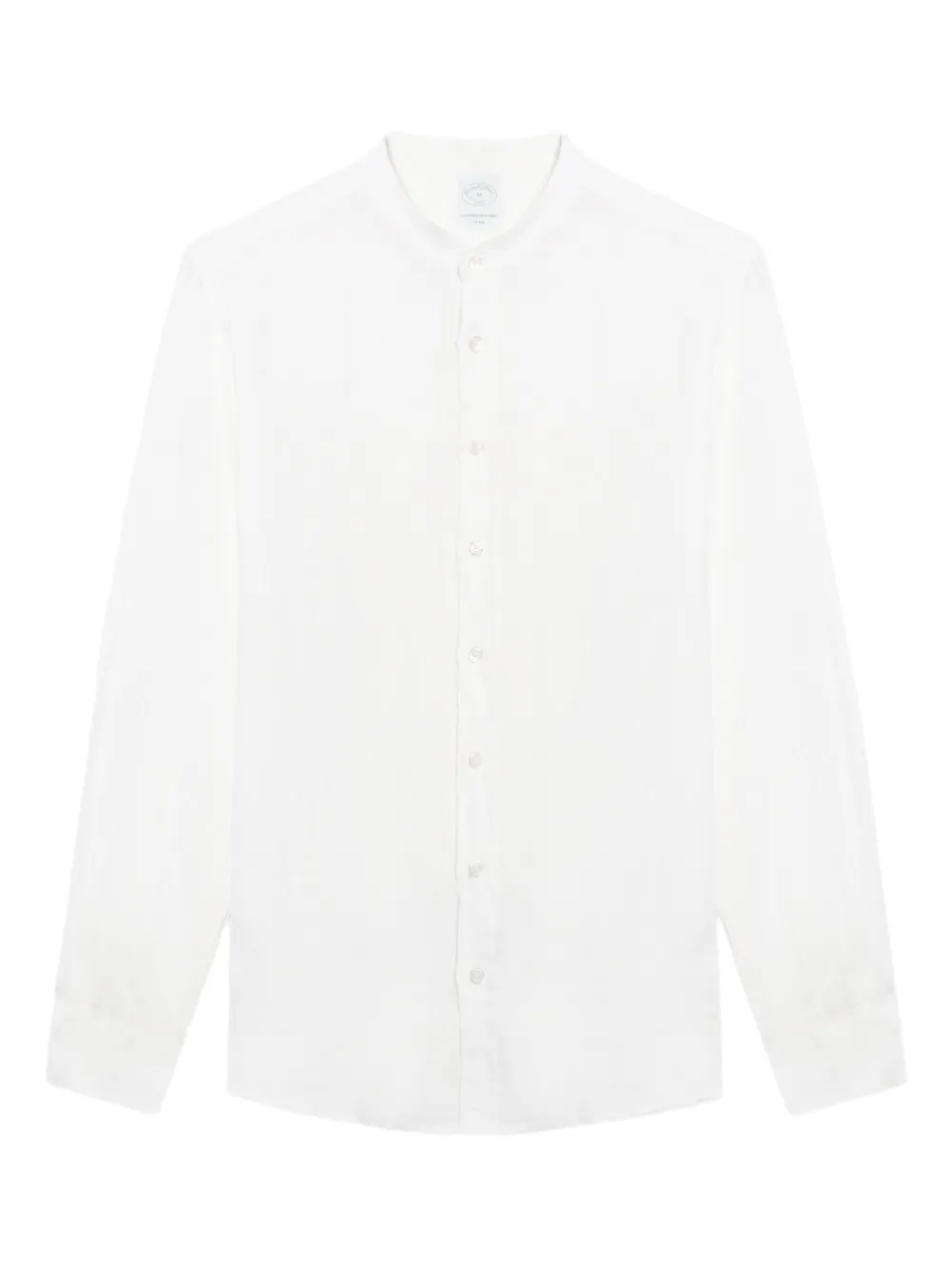 Льняная рубашка с воротником-стойкой Brooks Brothers, нейтральный
Льняная рубашка с воротником-стойкой Brooks Brothers, нейтральный