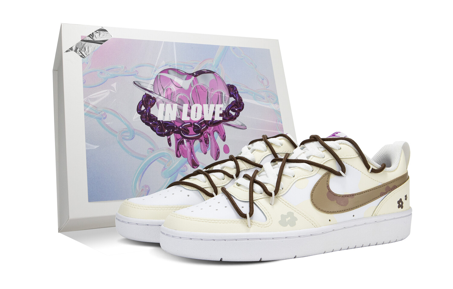 Кроссовки Nike Court Borough Skateboarding Shoes Women's Low-top Brown/beige, коричневый
Кроссовки Nike Court Borough Skateboarding Shoes Women's Low-top Brown/beige, коричневый