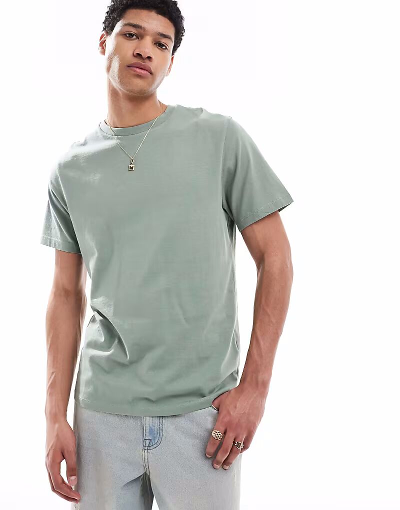 Футболка ASOS DESIGN Essential с круглым вырезом светло-зеленого цвета
Футболка ASOS DESIGN Essential с круглым вырезом светло-зеленого цвета