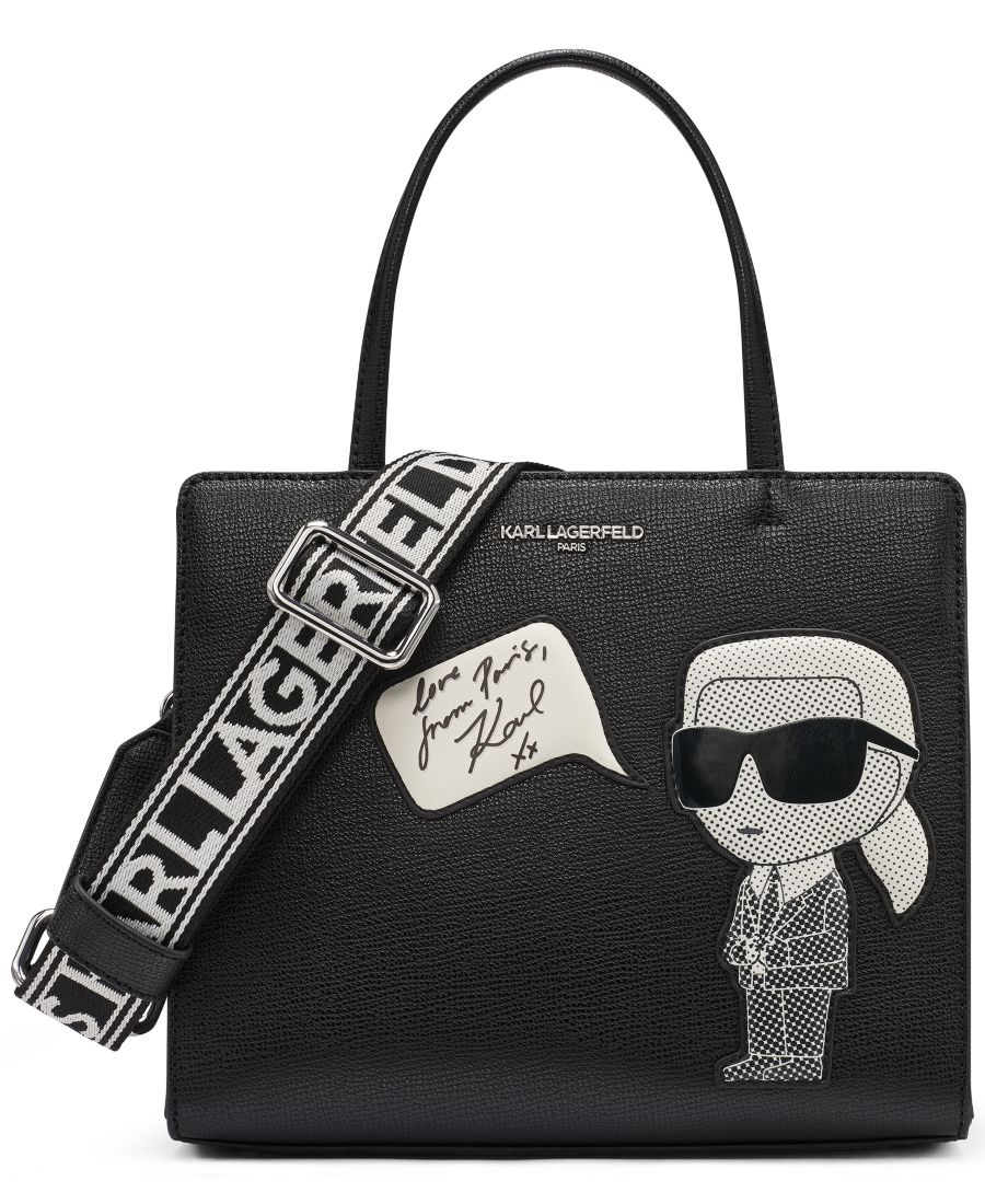 Маленькая сумка-мессенджер Maybelle KARL LAGERFELD PARIS, Black/Silver
Маленькая сумка-мессенджер Maybelle KARL LAGERFELD PARIS, Black/Silver