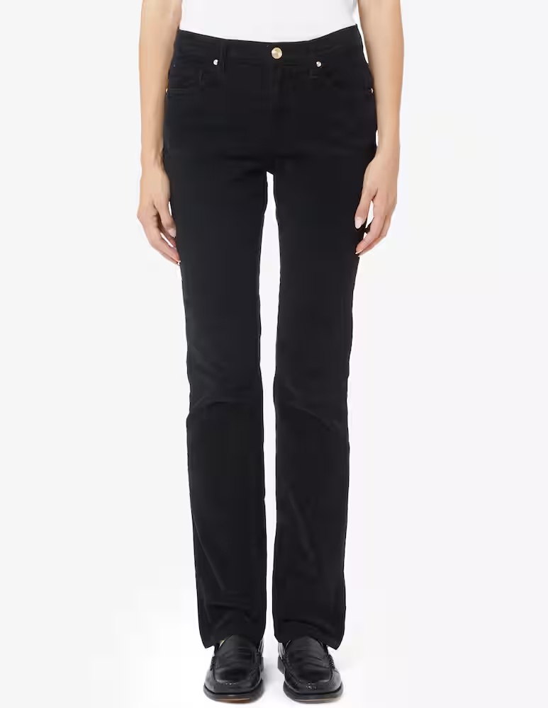 Бархатные брюки узкого кроя с 5 карманами Elizabeth Ascot, черный
Бархатные брюки узкого кроя с 5 карманами Elizabeth Ascot, черный