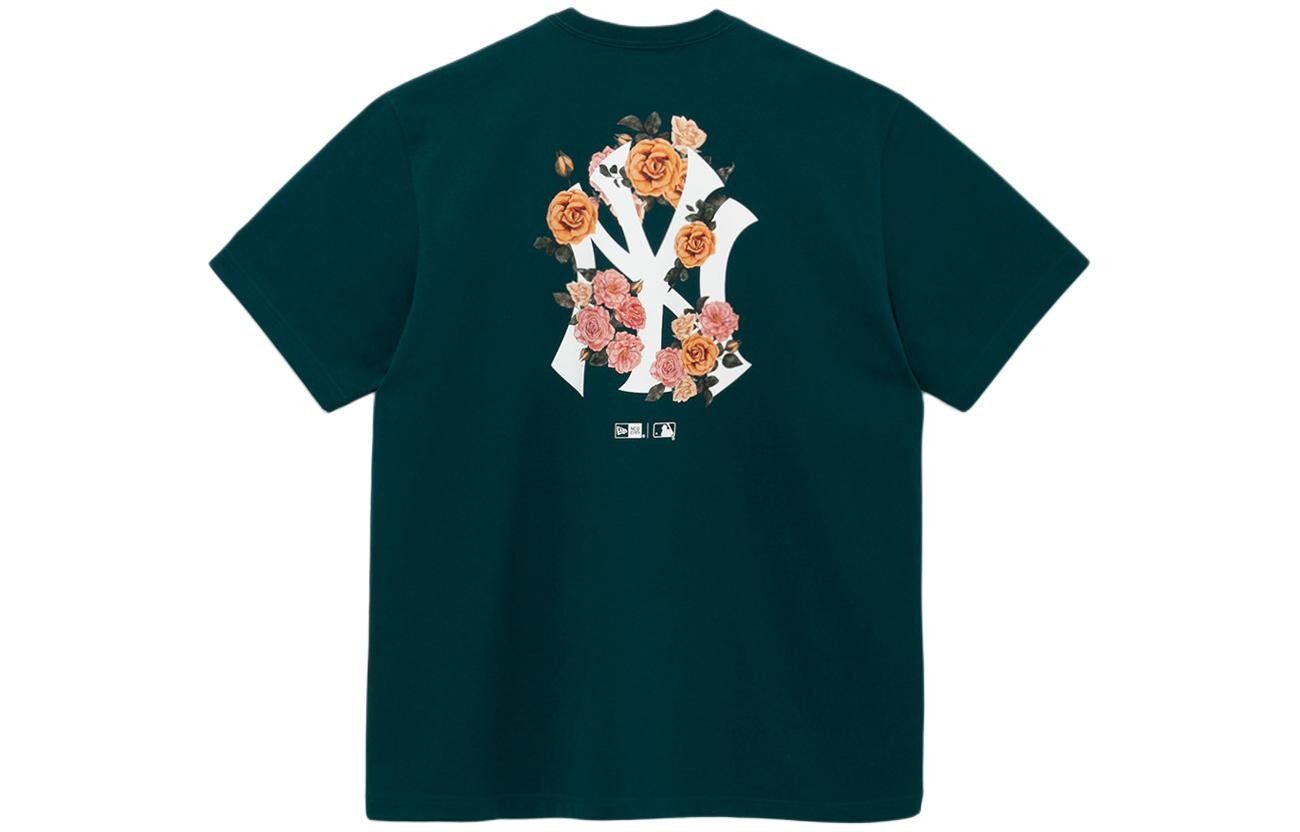 Футболка унисекс New Era, Темно-зеленый 
Футболка унисекс New Era, Темно-зеленый