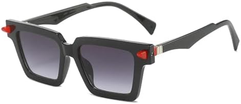 Квадратные двухцветные солнцезащитные очки для женщин в стиле ретро с заклепками, солнцезащитные очки для мужчин с градиентным переходом цвета MTZJH, Black Gray Gradient
Квадратные двухцветные солнцезащитные очки для женщин в стиле ретро с заклепками, солнцезащитные очки для мужчин с градиентным переходом цвета MTZJH, Black Gray Gradient