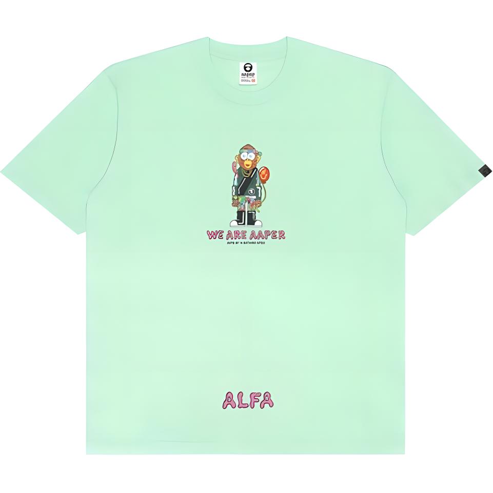 Футболка SAM TAYLOR Unisex Aape, светло-зеленый
Футболка SAM TAYLOR Unisex Aape, светло-зеленый