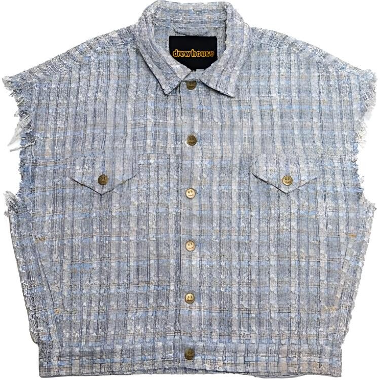 Жилет Crush Series унисекс синий Drew House, синий 
Жилет Crush Series унисекс синий Drew House, синий