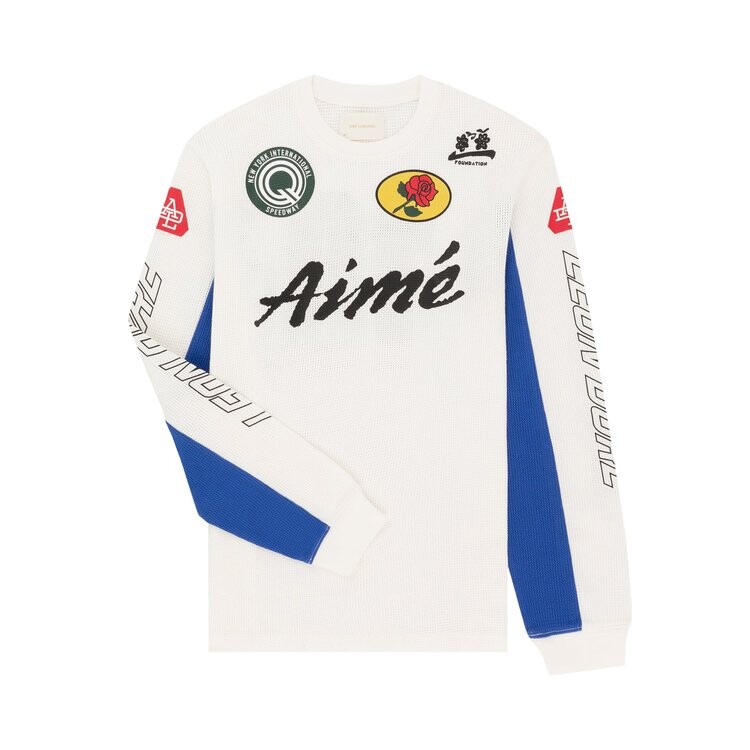 Лонгслив Aimé Leon Dore Mesh Moto 'Pristine', белый
Лонгслив Aimé Leon Dore Mesh Moto 'Pristine', белый