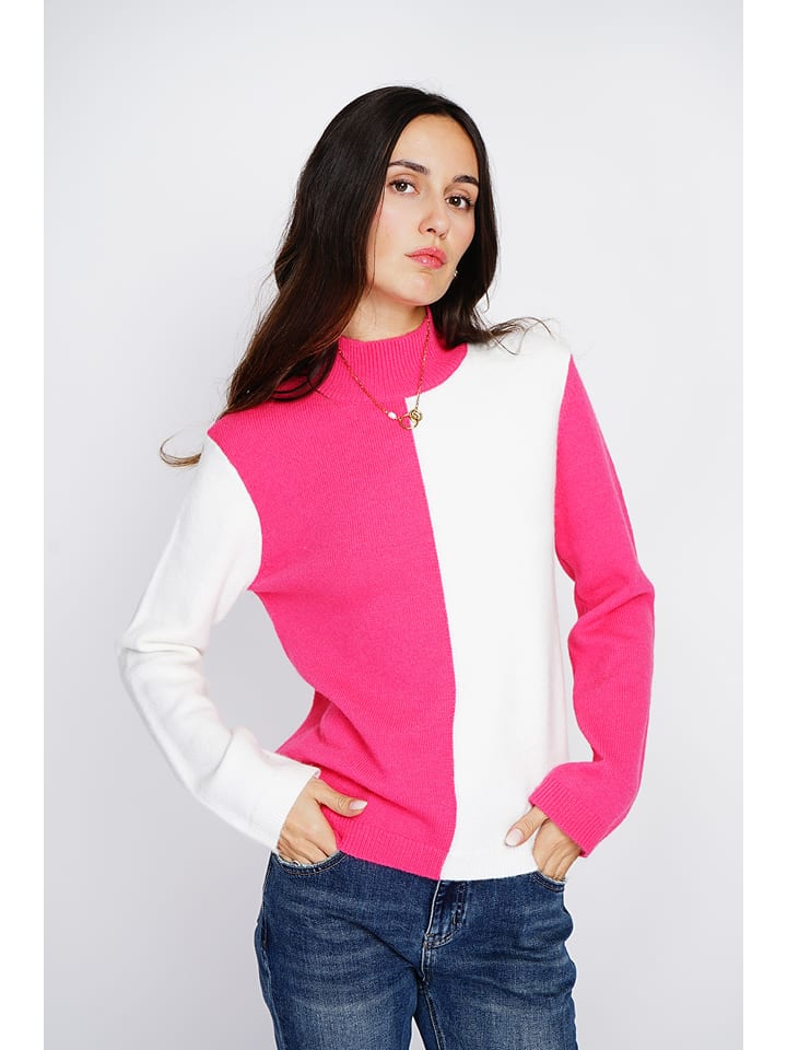 Пуловер ASSUILI, цвет pink/weiß
Пуловер ASSUILI, цвет pink/weiß