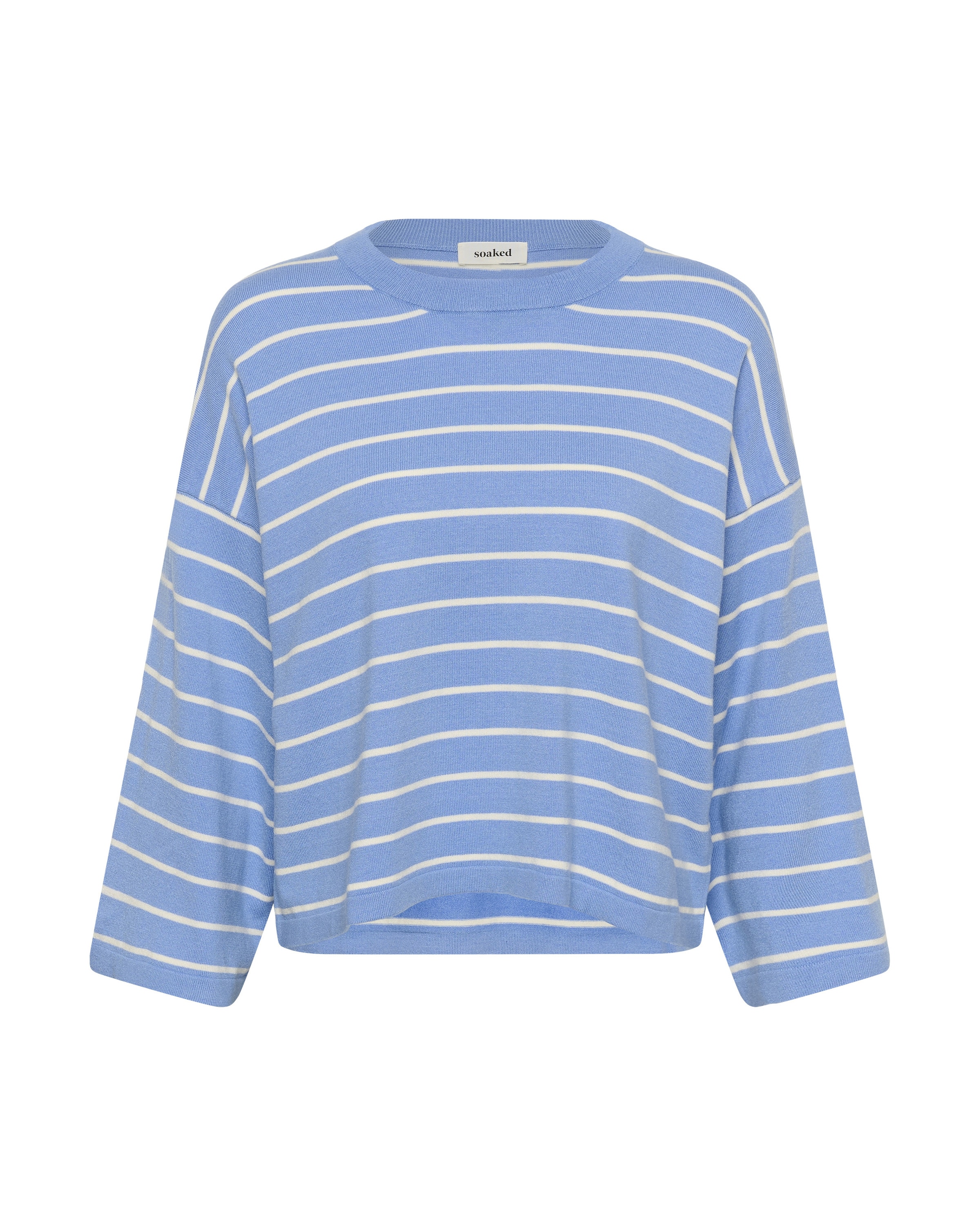 SOAKED IN LUXURY Свитер 'SLSpina' в цвете Azure
SOAKED IN LUXURY Свитер 'SLSpina' в цвете Azure