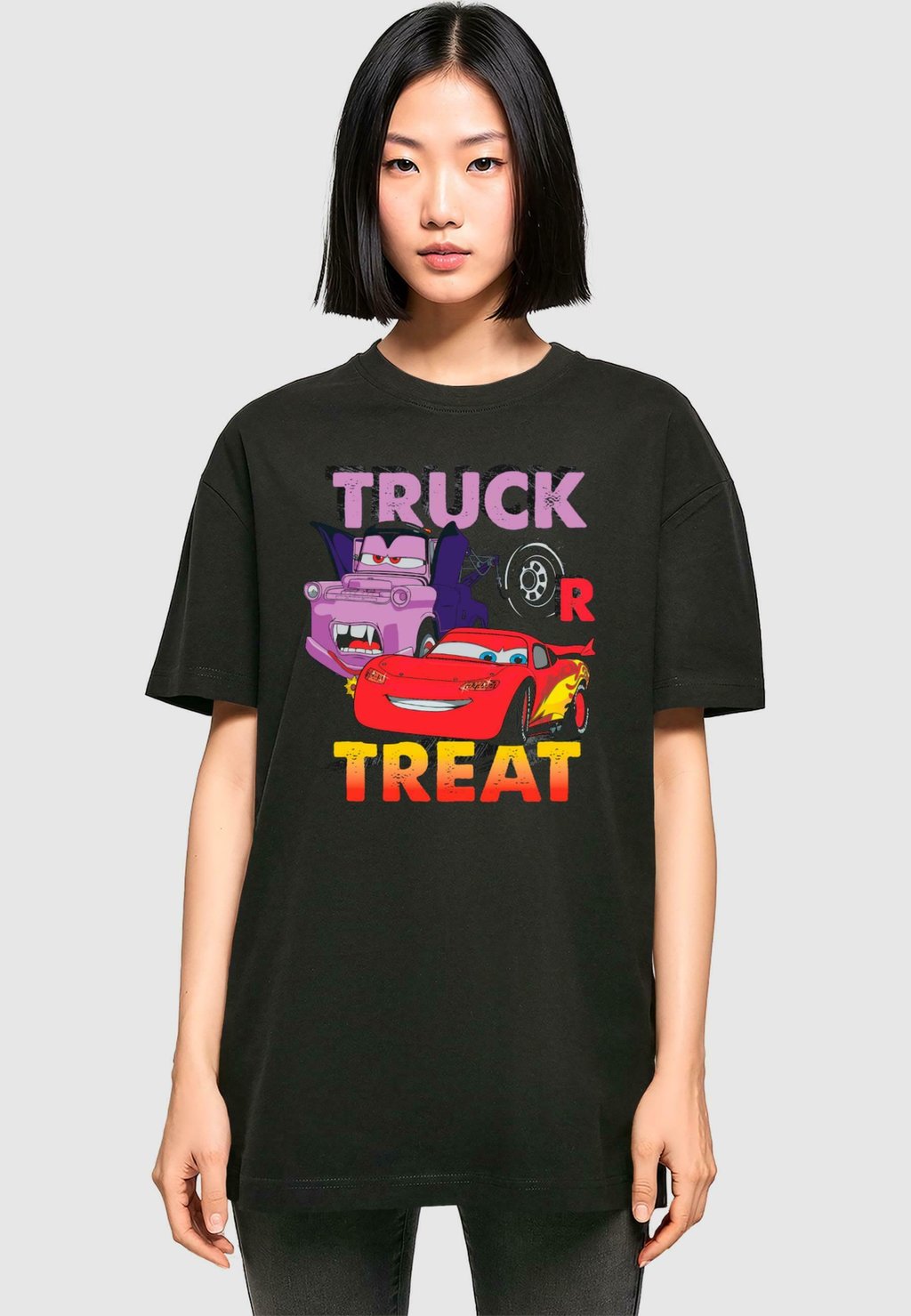 Футболка с принтом CARS HALLOWEEN TRUCK OR TREAT OVERSIZED BOYFRIEND ABSOLUTE CULT, черный
Футболка с принтом CARS HALLOWEEN TRUCK OR TREAT OVERSIZED BOYFRIEND ABSOLUTE CULT, черный