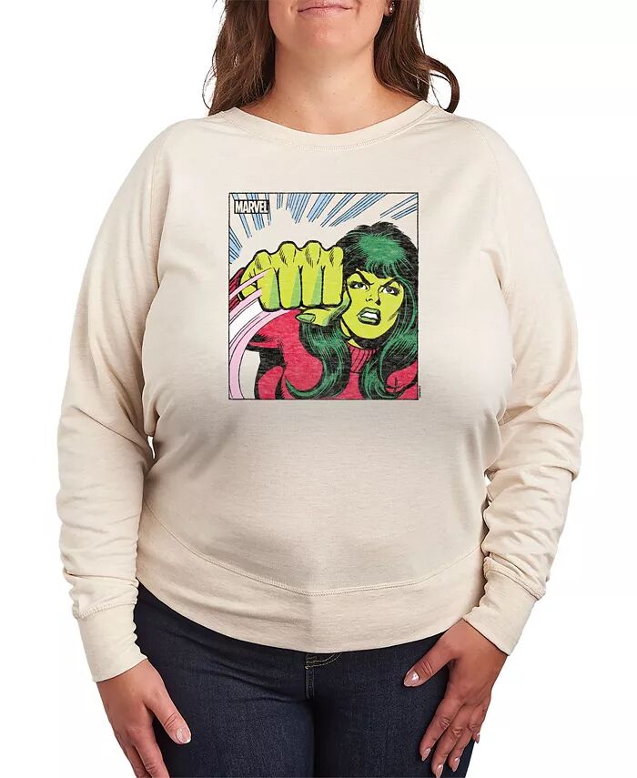 Футболка-пуловер с принтом Marvel She Hulk большого размера Hybrid Apparel, коричневый/бежевый
Футболка-пуловер с принтом Marvel She Hulk большого размера Hybrid Apparel, коричневый/бежевый