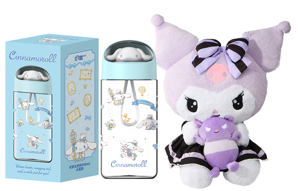 Пластиковые стаканы для воды Sanrio, красный
Пластиковые стаканы для воды Sanrio, красный