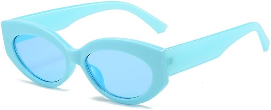 Ретро-солнцезащитные очки «кошачий глаз» с овальными линзами, модные очки для женщин, защита от ультрафиолета UV400, трендовые солнцезащитные очки для мужчин SKFGNX, Blue Blue
Ретро-солнцезащитные очки «кошачий глаз» с овальными линзами, модные очки для женщин, защита от ультрафиолета UV400, трендовые солнцезащитные очки для мужчин SKFGNX, Blue Blue