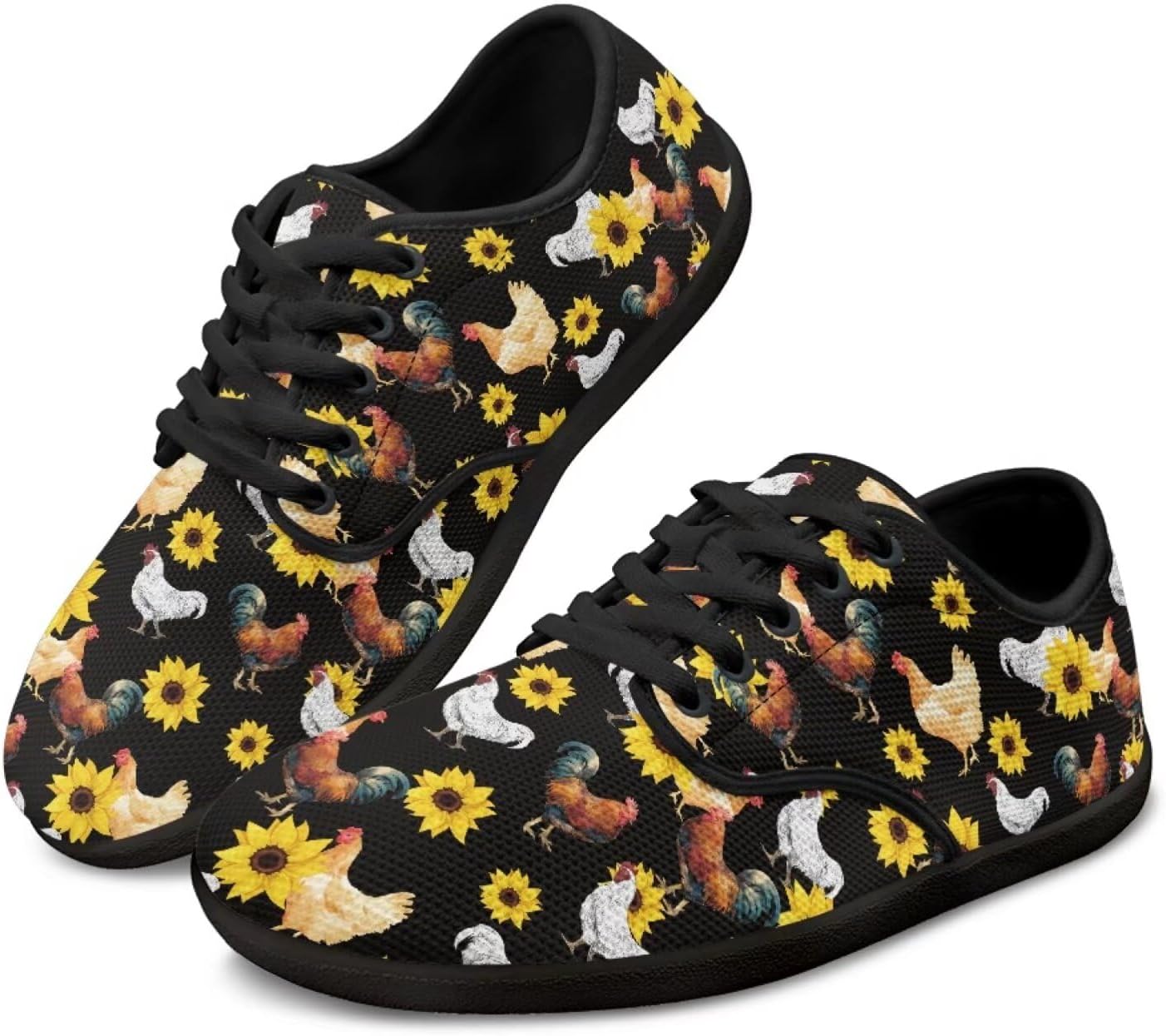 Кроссовки с широкой носочной частью, плоской подошвой, стильные, дышащие, сетчатые, для тенниса и спорта, для женщин и мужчин Pointodoor, Chicken Sunflower
Кроссовки с широкой носочной частью, плоской подошвой, стильные, дышащие, сетчатые, для тенниса и спорта, для женщин и мужчин Pointodoor, Chicken Sunflower