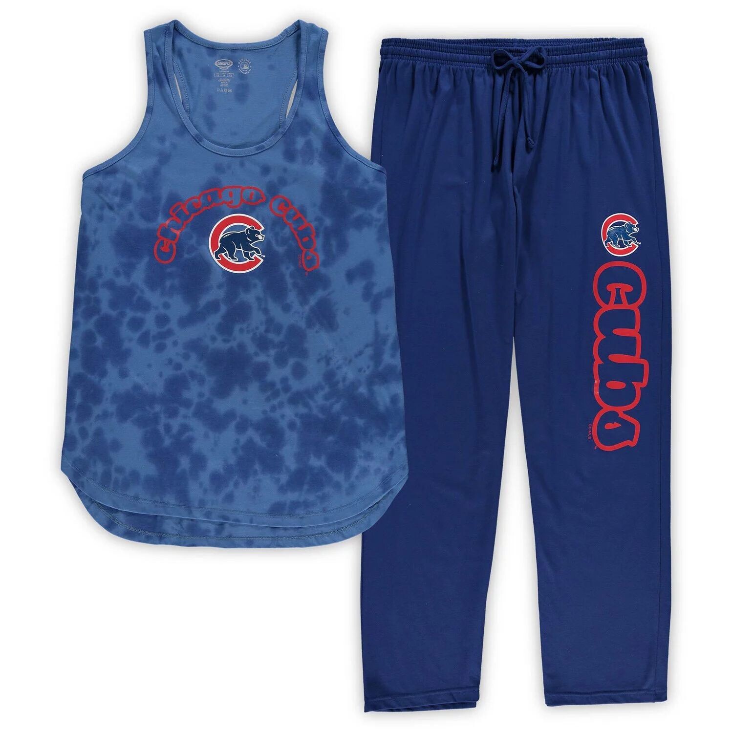 Женский комплект для сна из джерси большого размера Concepts Sport Royal Chicago Cubs, майка и брюки для сна
Женский комплект для сна из джерси большого размера Concepts Sport Royal Chicago Cubs, майка и брюки для сна