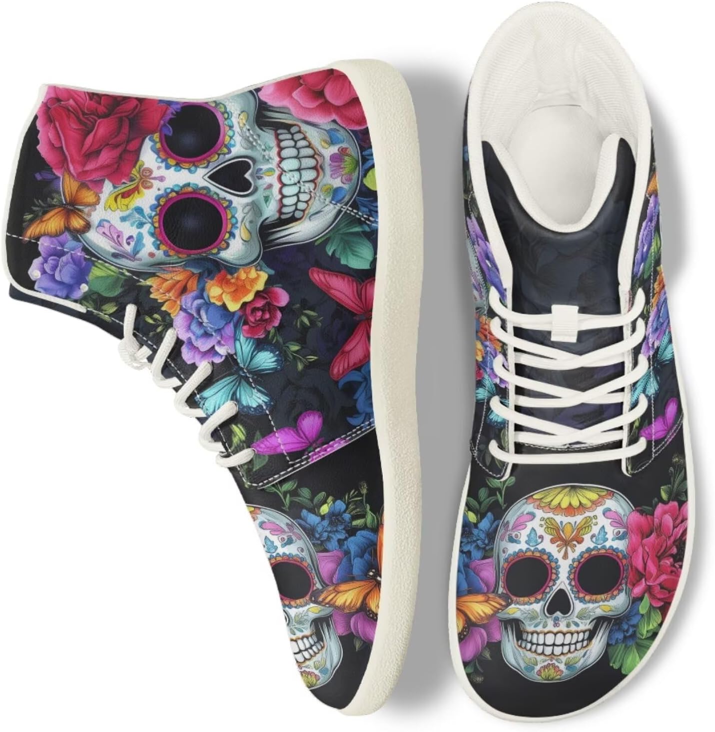 Кроссовки Skull Barefoot для женщин и мужчин с нулевым перепадом, для трейл-раннинга, широким носком и минималистичным дизайном Getelinseng, Skull Butterfly Flower Print
Кроссовки Skull Barefoot для женщин и мужчин с нулевым перепадом, для трейл-раннинга, широким носком и минималистичным дизайном Getelinseng, Skull Butterfly Flower Print