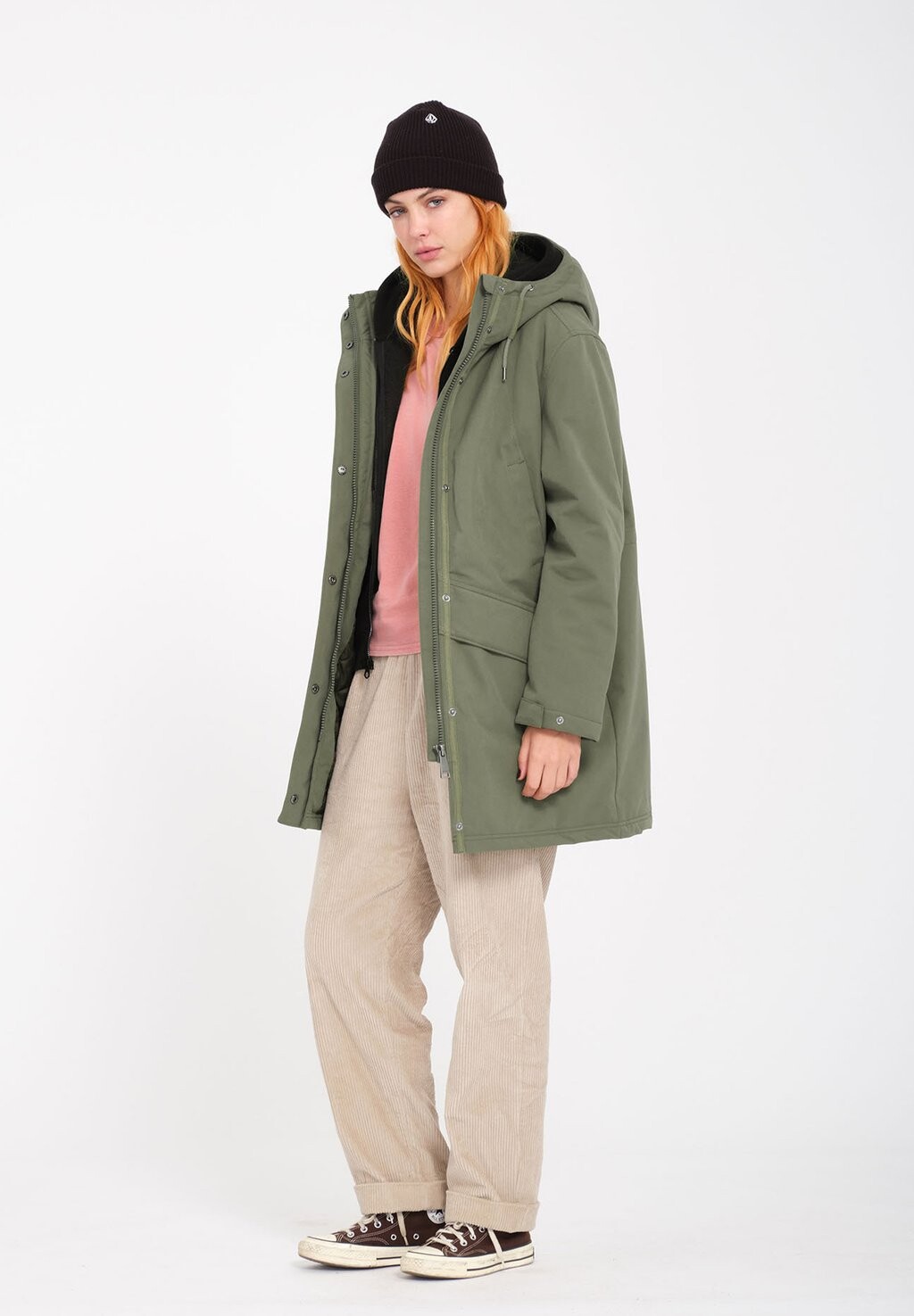 Парка SOMESTONE Volcom, зеленый
Парка SOMESTONE Volcom, зеленый