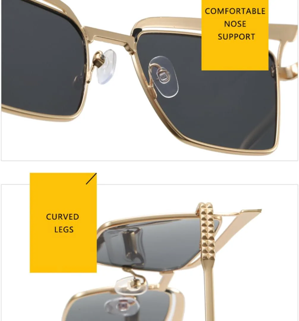 Модные металлические солнцезащитные очки «кошачий глаз» для женщин, роскошные винтажные градиентные очки с защитой от УФ-излучения UV400 TKKTLLT, Silver Clear
Модные металлические солнцезащитные очки «кошачий глаз» для женщин, роскошные винтажные градиентные очки с защитой от УФ-излучения UV400 TKKTLLT, Silver Clear