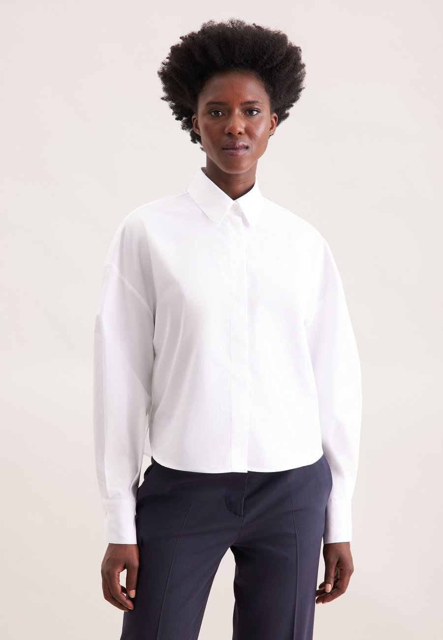 Блуза Seidensticker Button-down blouse, White
Блуза Seidensticker Button-down blouse, White