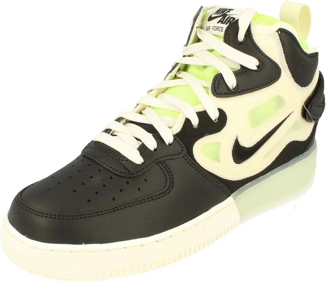 Мужские кроссовки Nike Air Force 1 Mid, черный/зеленый
Мужские кроссовки Nike Air Force 1 Mid, черный/зеленый