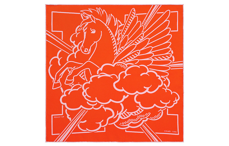 Шёлковый платок женский алый/розовый HERMES
Шёлковый платок женский алый/розовый HERMES