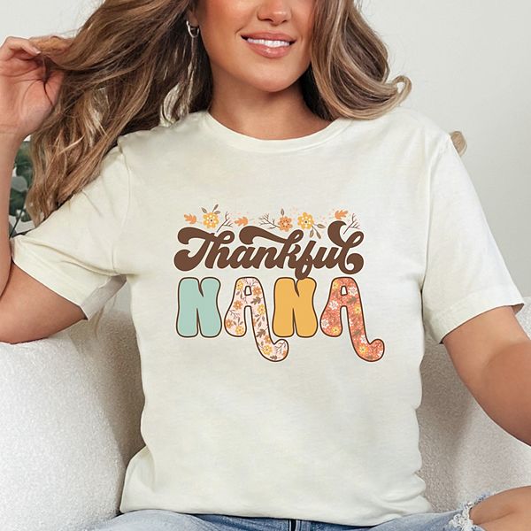 Футболка с коротким рукавом Thankful nana floral Simply Sage Market
Футболка с коротким рукавом Thankful nana floral Simply Sage Market