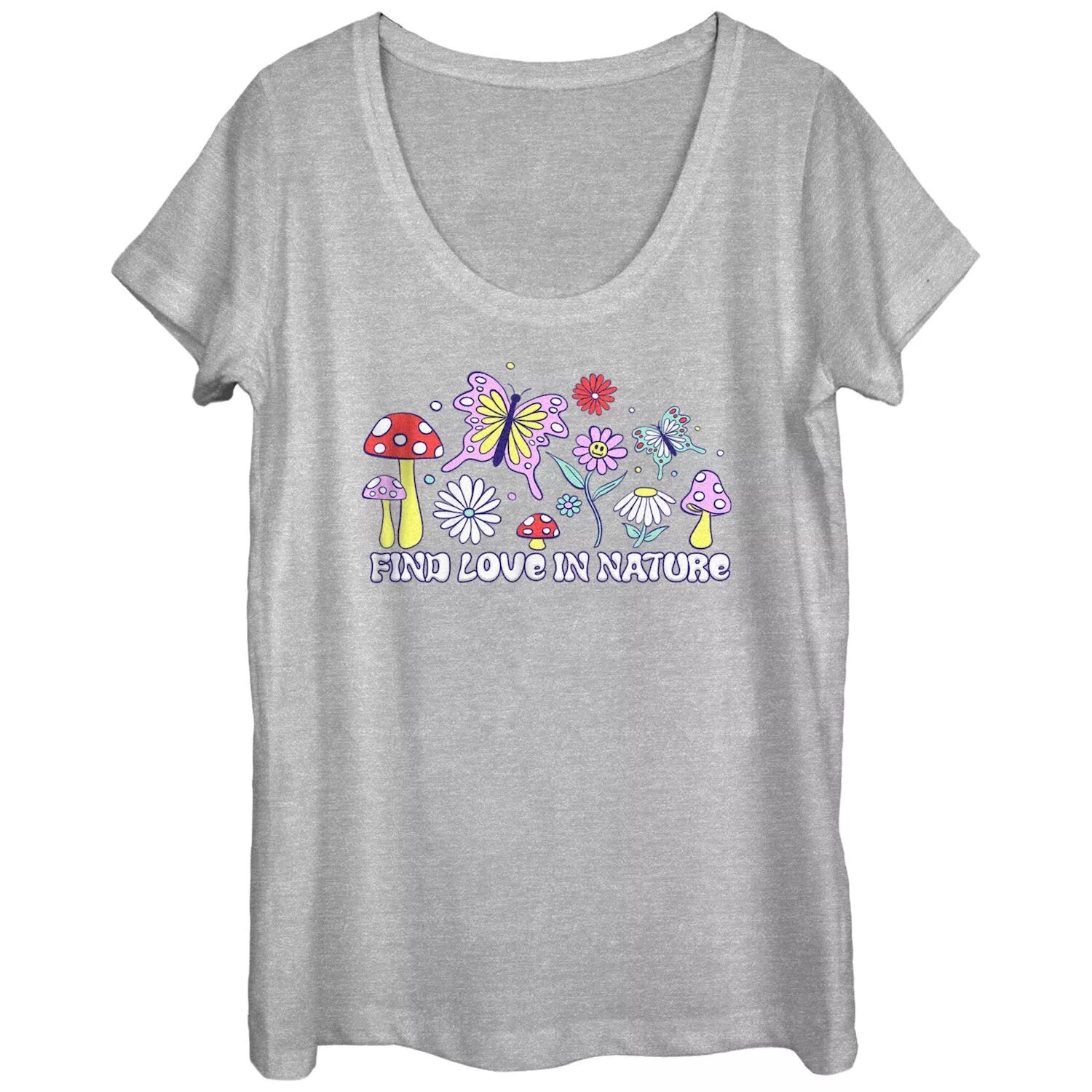 Футболка с овальным вырезом и рисунком для юниоров Find Love In Nature
Футболка с овальным вырезом и рисунком для юниоров Find Love In Nature