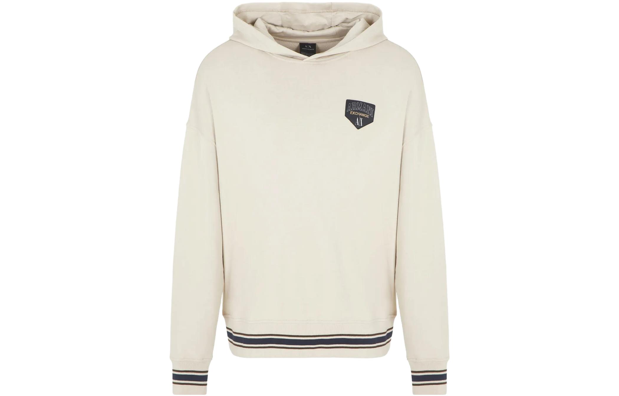 Striped Detailing Drawstring Hoodie ARMANI EXCHANGE, бежевый
Striped Detailing Drawstring Hoodie ARMANI EXCHANGE, бежевый
