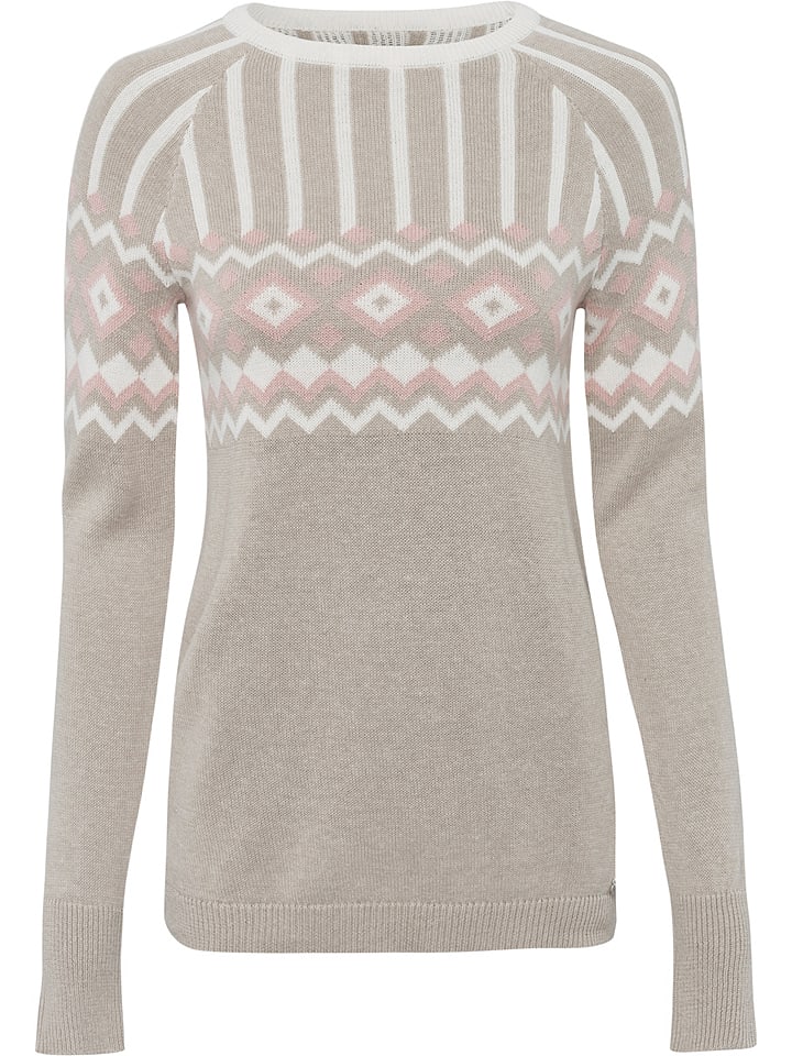 AJC Свитер бежево-белого цвета
AJC Свитер бежево-белого цвета