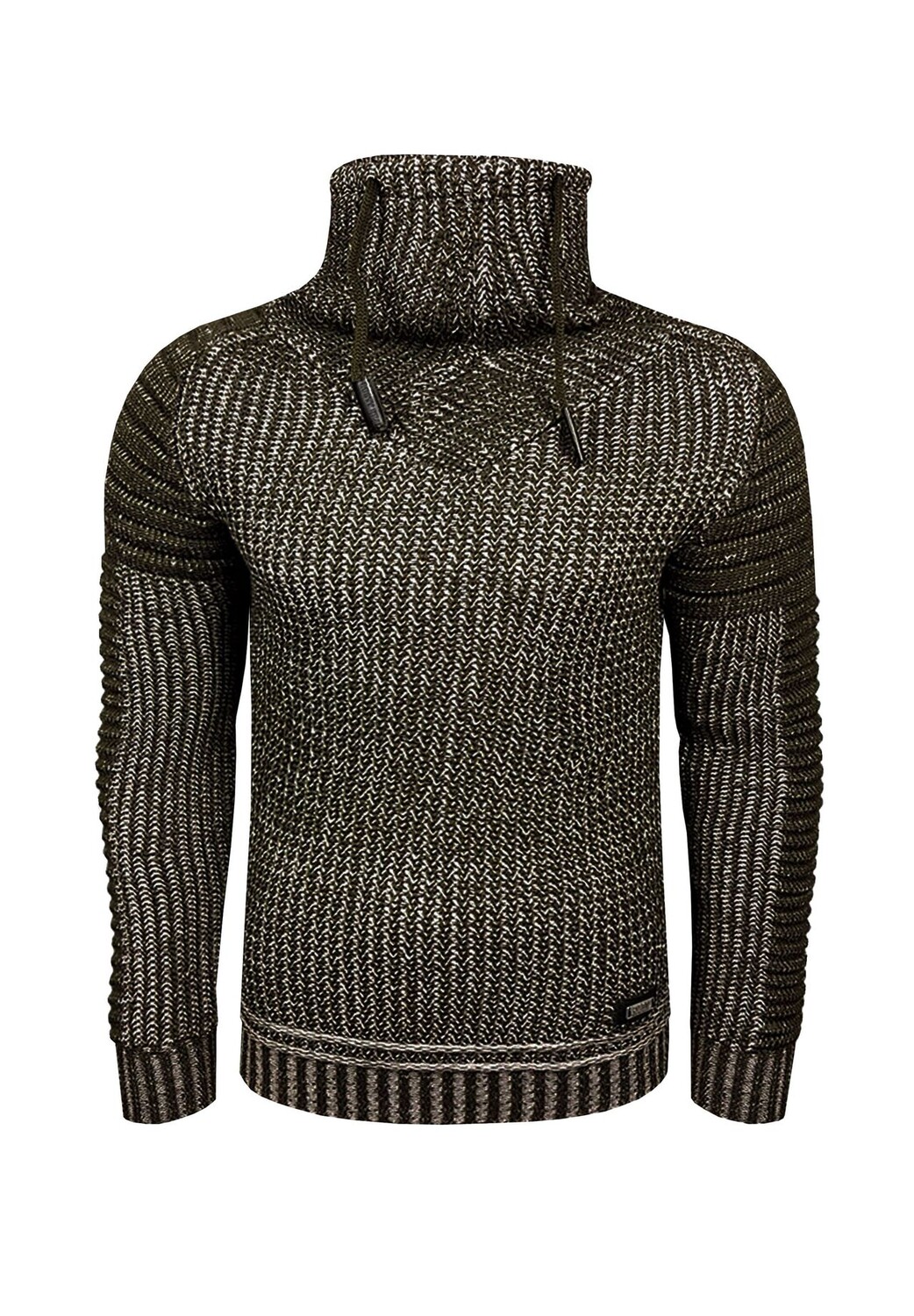 Вязаный свитер с высоким воротником RUSTY NEAL, хаки
Вязаный свитер с высоким воротником RUSTY NEAL, хаки