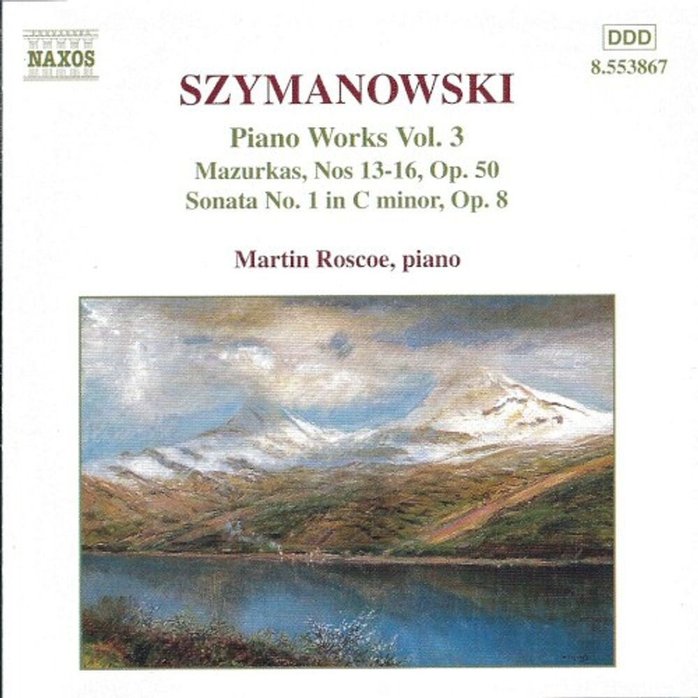 Диск CD Piano Works Vol. 3 - Karol Szymanowski
Диск CD Piano Works Vol. 3 - Karol Szymanowski