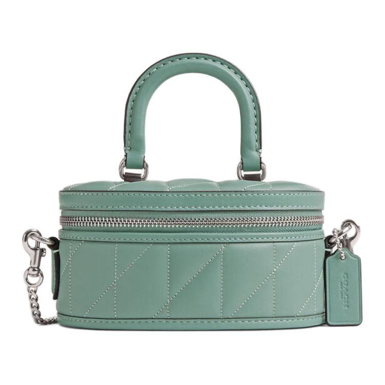 COACH Женская зеленая кожаная сумка через плечо малая
COACH Женская зеленая кожаная сумка через плечо малая