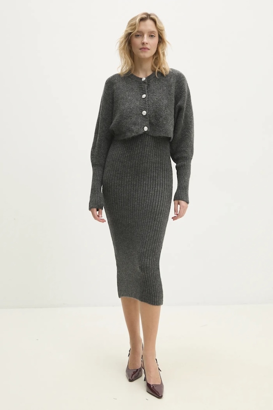 Комплект с шерстью Answear.Lab, серый
Комплект с шерстью Answear.Lab, серый