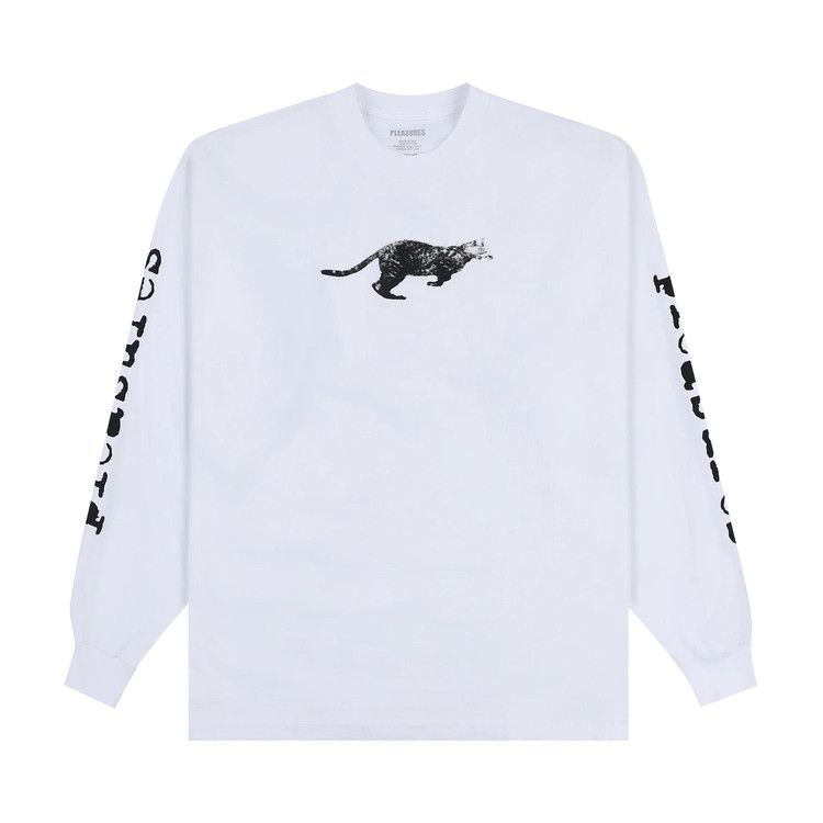 Лонгслив Pleasures Sprint Long-Sleeve, White 
Лонгслив Pleasures Sprint Long-Sleeve, White