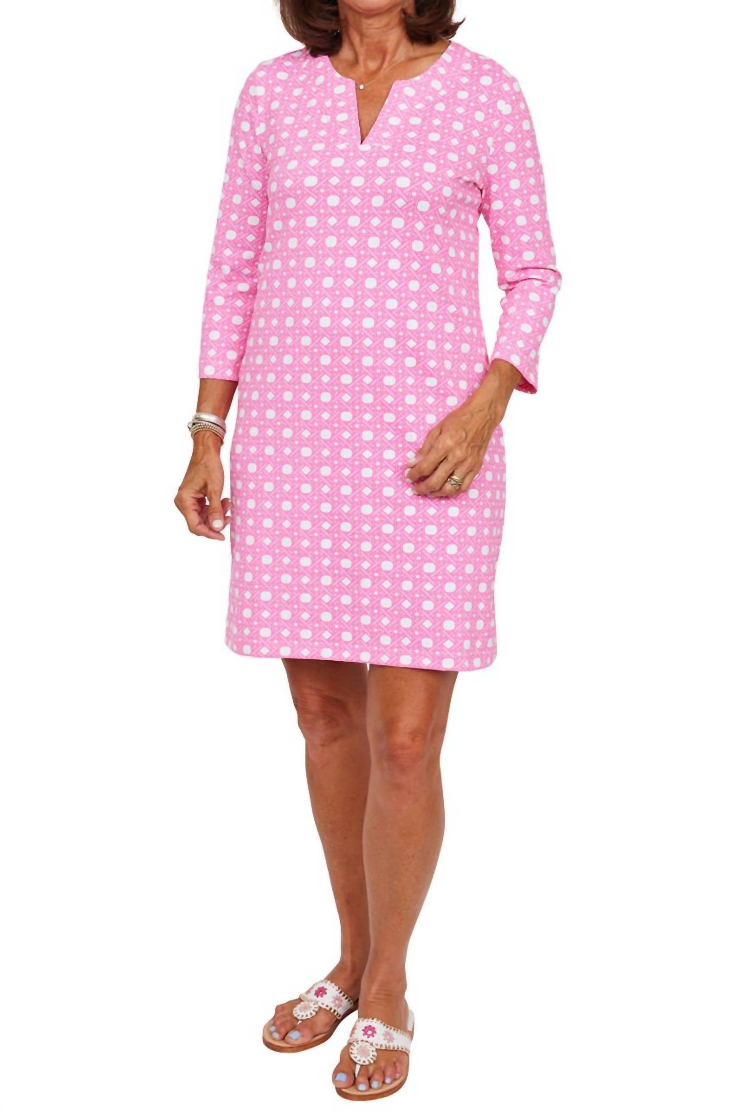 Платье Lucille Boca Grand Cane Print в розовом цвете sailor - sailor
Платье Lucille Boca Grand Cane Print в розовом цвете sailor - sailor