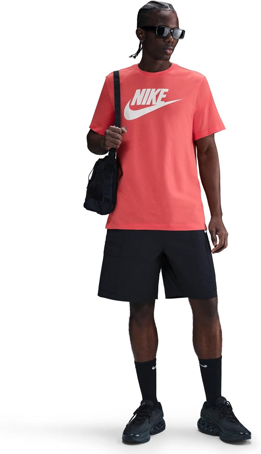 Мужская спортивная футболка Nike Icon Futura, Magic Ember
Мужская спортивная футболка Nike Icon Futura, Magic Ember