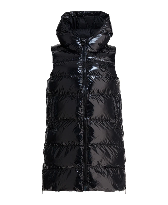 Черная женская куртка осень-зима 2025 Pinko, черный
Черная женская куртка осень-зима 2025 Pinko, черный