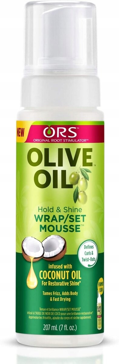 Ors Olive Oil, Легкая пенка для ухода за волосами, 207 мл
Ors Olive Oil, Легкая пенка для ухода за волосами, 207 мл