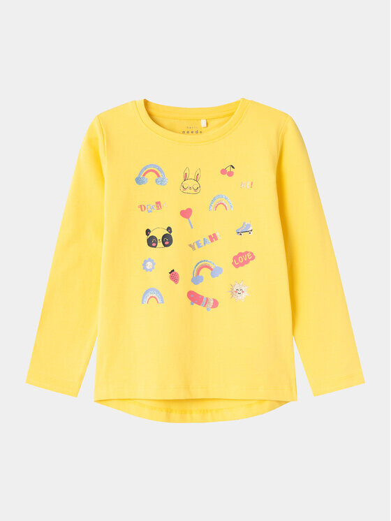 Блузка стандартного кроя Name It, желтый
Блузка стандартного кроя Name It, желтый