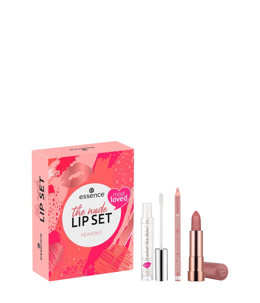Набор для макияжа губ essence the nude lip set, Heavenly, 1 шт.
Набор для макияжа губ essence the nude lip set, Heavenly, 1 шт.