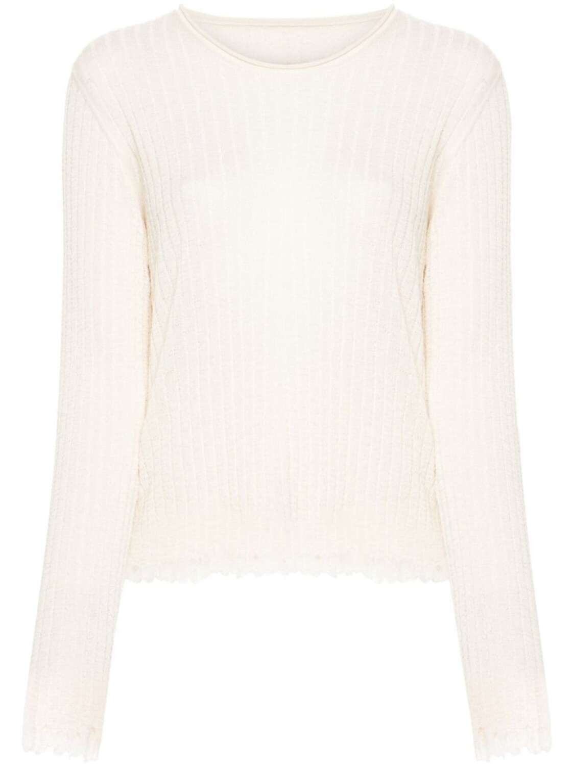 Джемпер с эффектом потертости Uma Wang, бежевый
Джемпер с эффектом потертости Uma Wang, бежевый