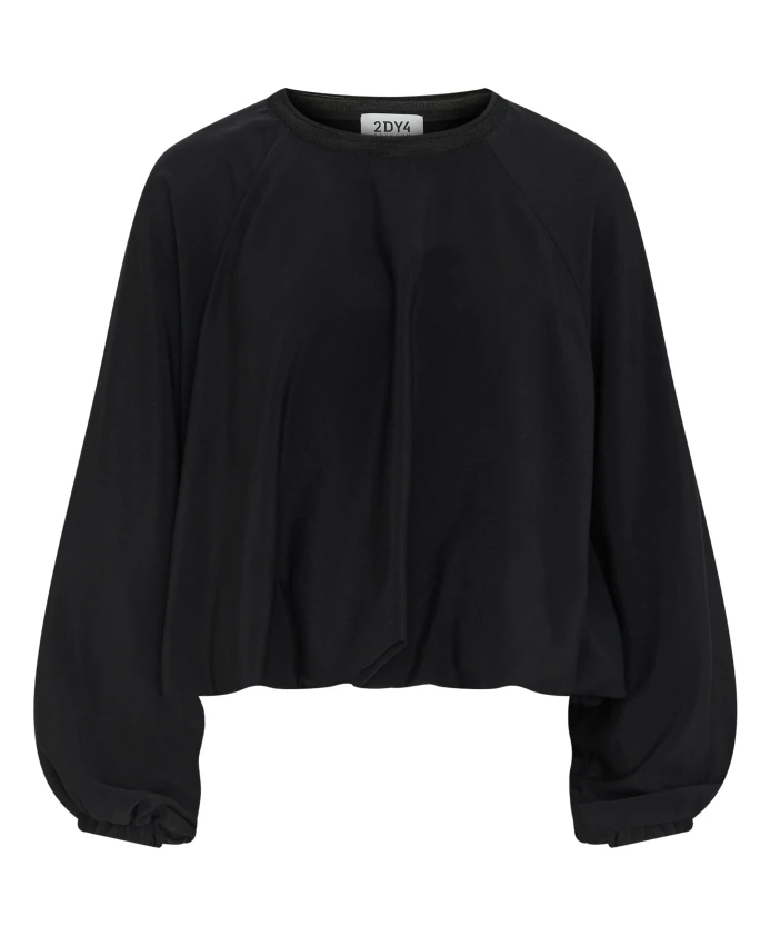 Блузка свободного кроя с объемным подолом и объемными рукавами Drykorn, черный
Блузка свободного кроя с объемным подолом и объемными рукавами Drykorn, черный
