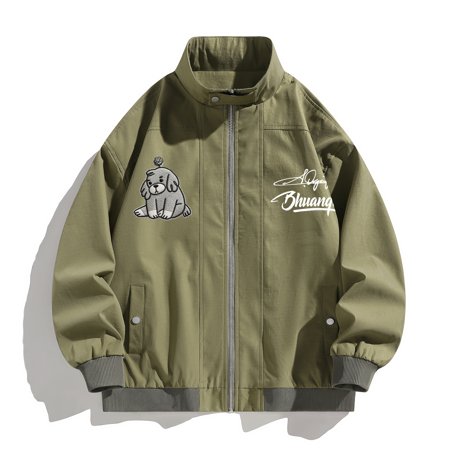 Куртка Unisex Stand Collar Moderate Pilot HUANQIU, army зеленый (белый)
Куртка Unisex Stand Collar Moderate Pilot HUANQIU, army зеленый (белый)