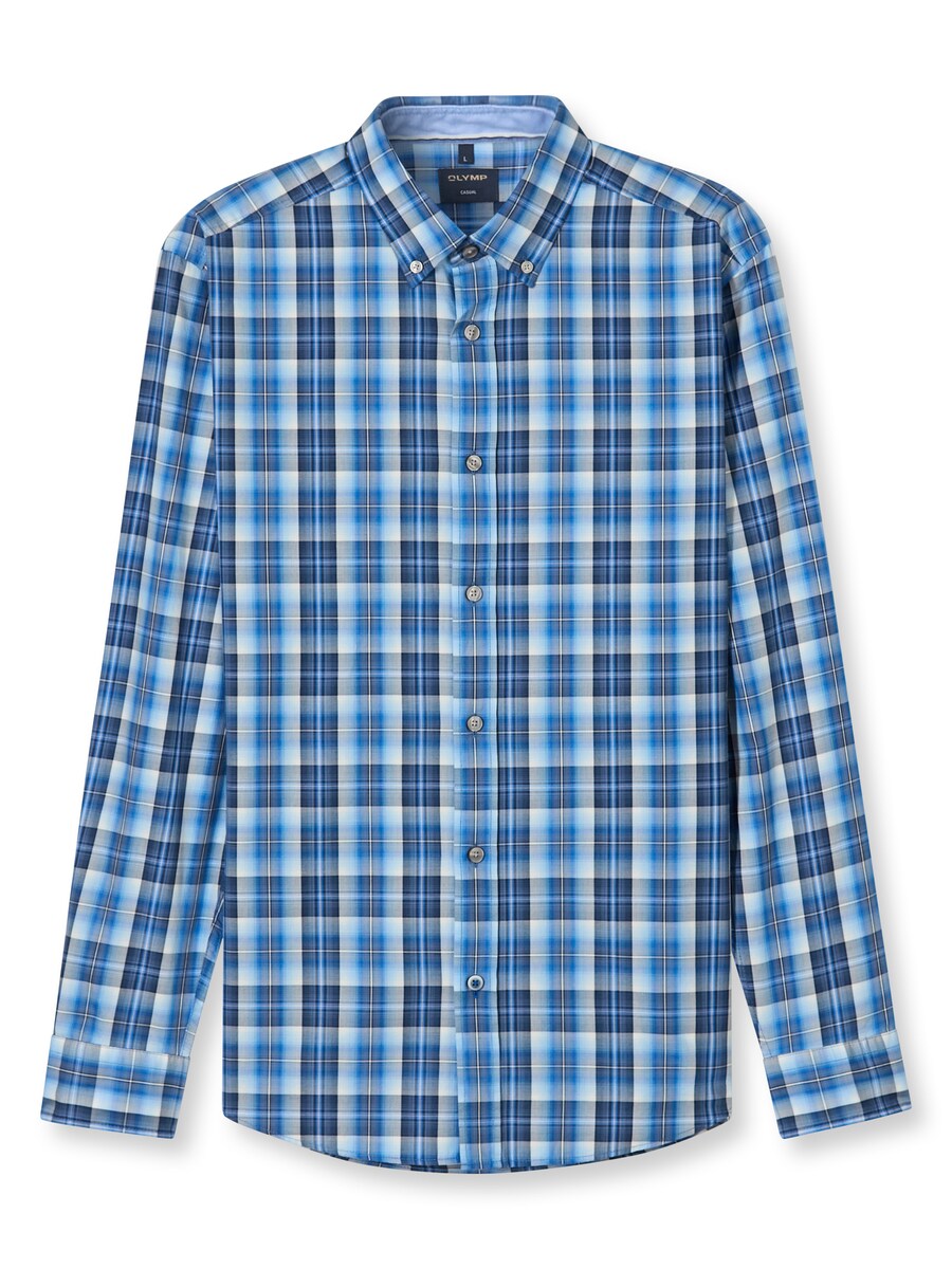 Рубашка на пуговицах Comfort fit OLYMP, синий/темно-синий
Рубашка на пуговицах Comfort fit OLYMP, синий/темно-синий