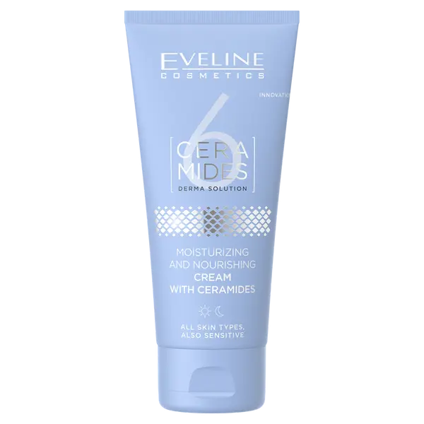 Увлажняющий и питательный крем для лица с керамидами, 50 мл Eveline Cosmetics 6 ceramides
Увлажняющий и питательный крем для лица с керамидами, 50 мл Eveline Cosmetics 6 ceramides