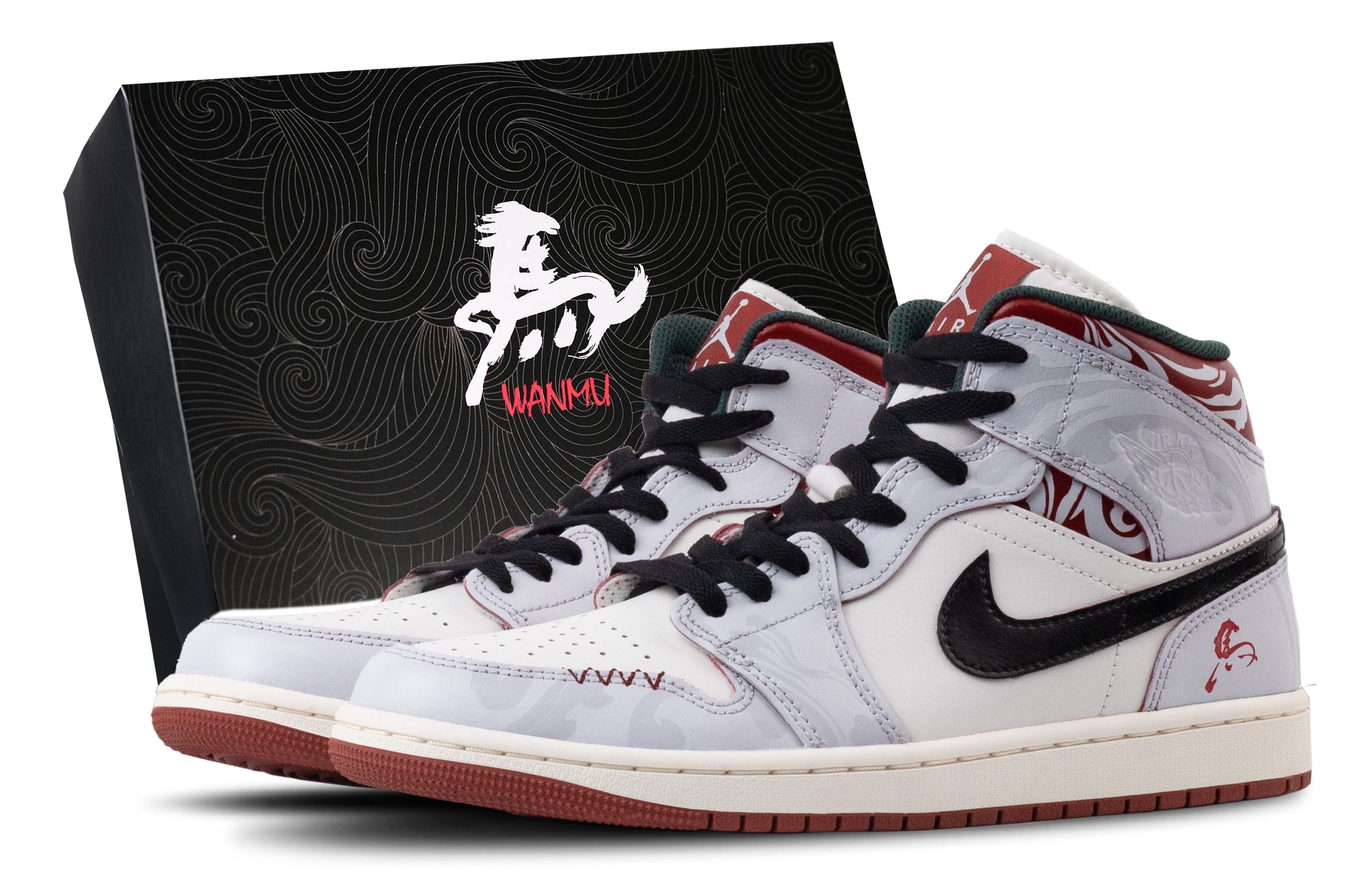 Jordan Кроссовки Air 1 Vintage Unisex Mid top White/Gray/Red
Jordan Кроссовки Air 1 Vintage Unisex Mid top White/Gray/Red